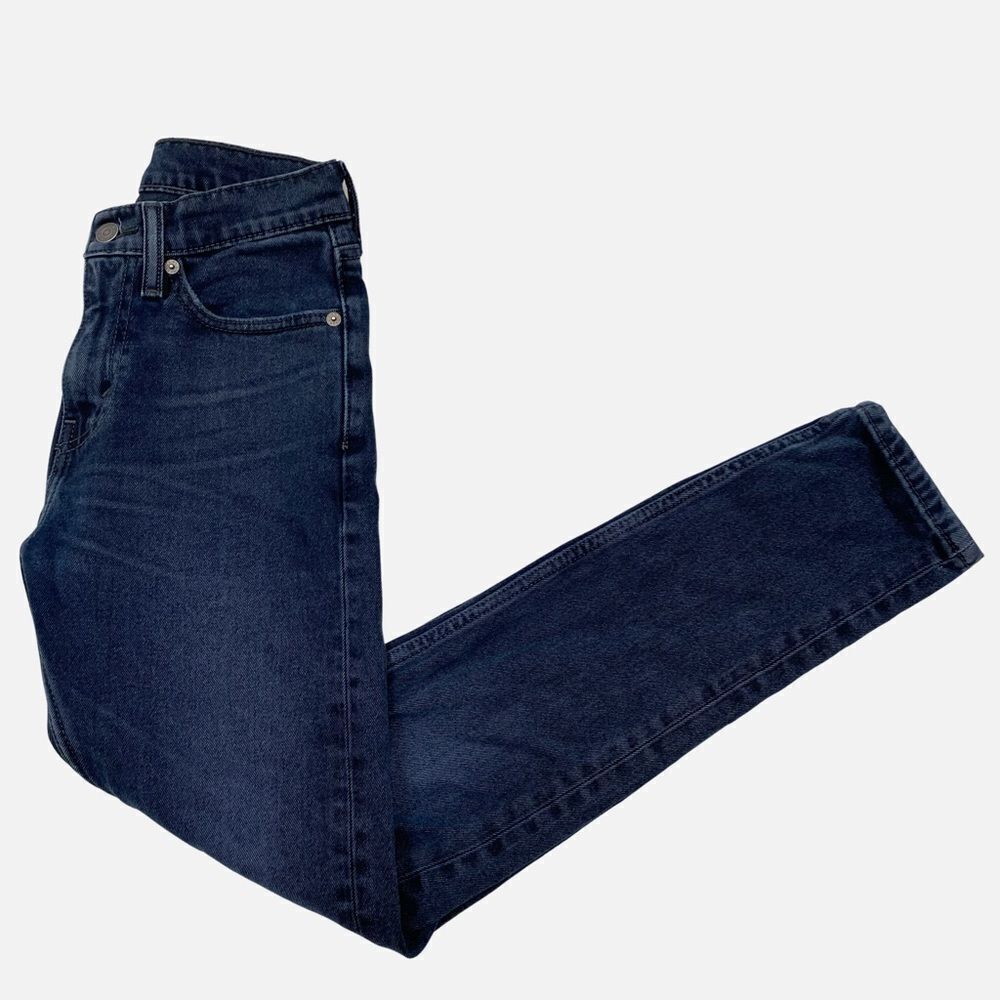 Ladies Levis 501 Indigo Wash Skinny Fit‎ Jeans Size 27x27
